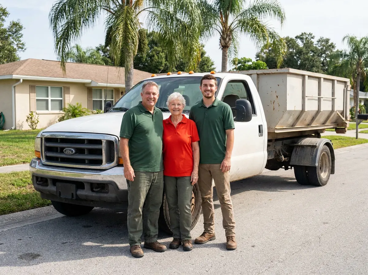 Valdora Dumpster Rental dumpster rental team in Haines City, FL